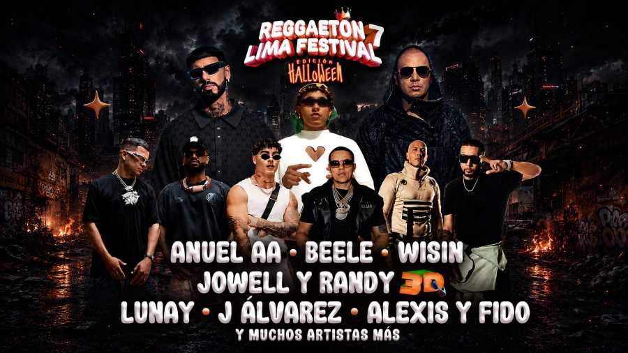 ANUEL AA, BEÉLE, WISIN, JOWELL & RANDY Y MÁS ESTRELLAS LLEGAN AL ESTADIO NACIONAL PARA EL REGGAETON LIMA FESTIVAL 7
