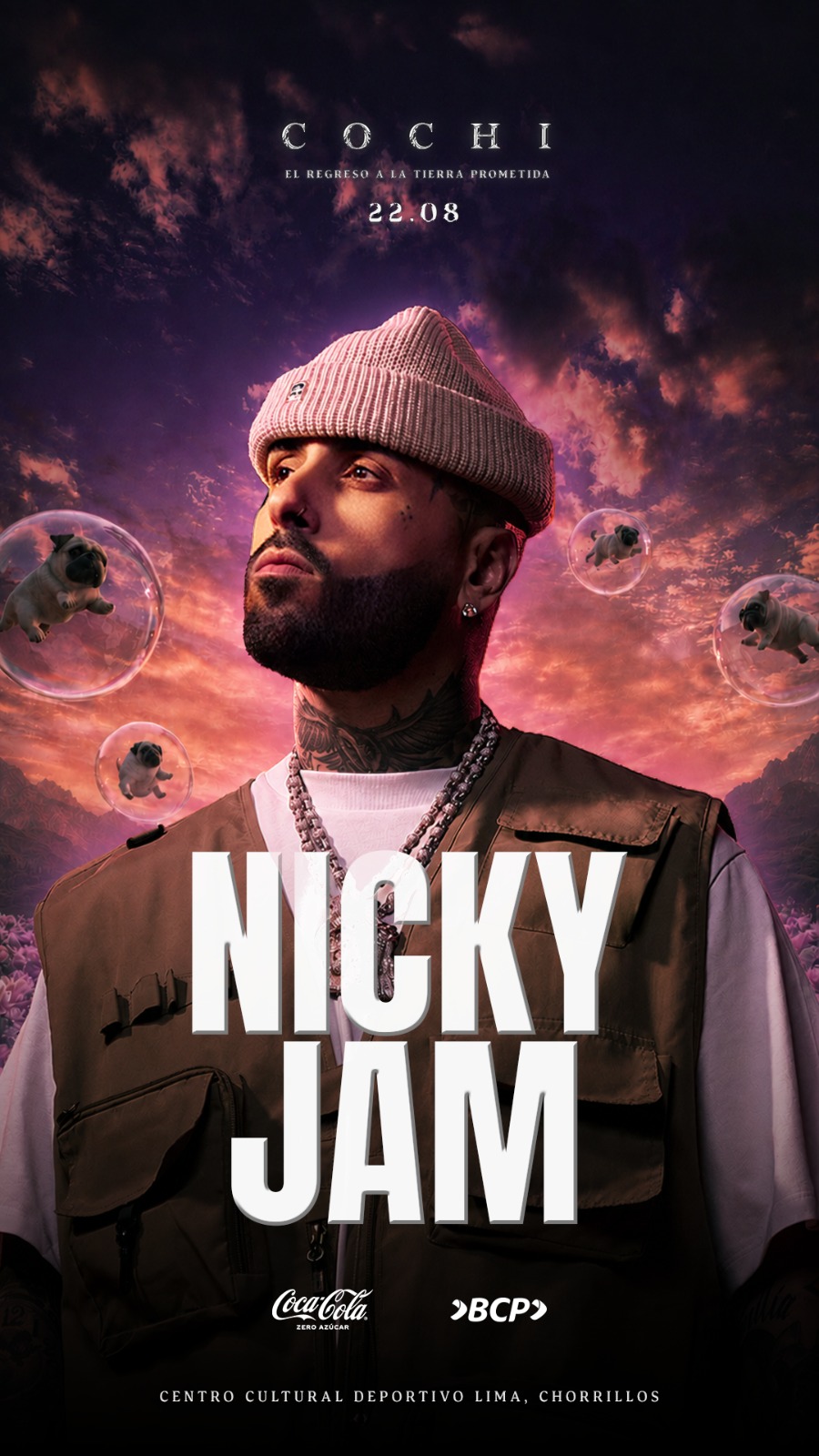 ¡COCHINOLA ESTÁ DE REGRESO! NICKY JAM, WISIN Y ANGEL & KHRIZ ENCABEZARÁN "EL REGRESO A LA TIERRA PROMETIDA"