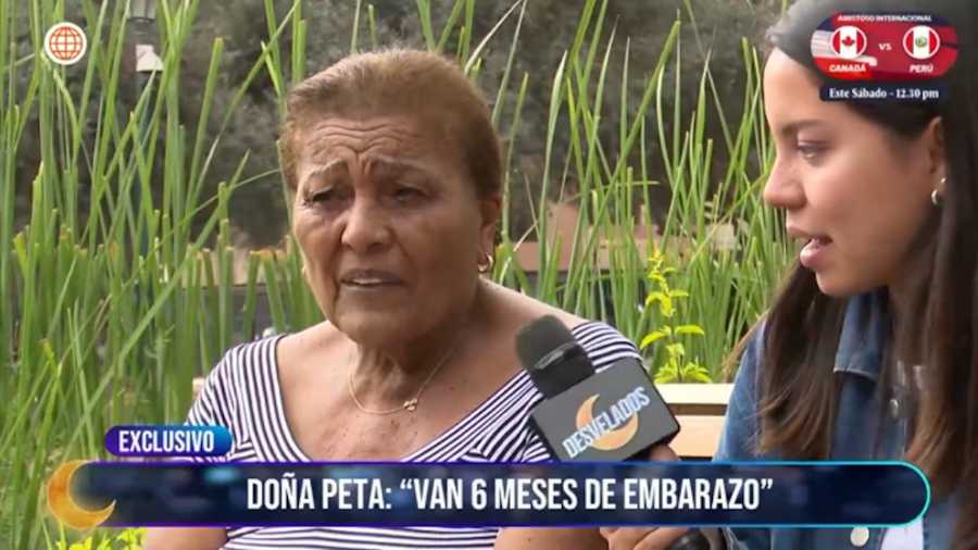 Doña Peta sorprende al revelar detalles del embarazo de Ana Paula Consorte: “Creo que ya tiene seis meses”
