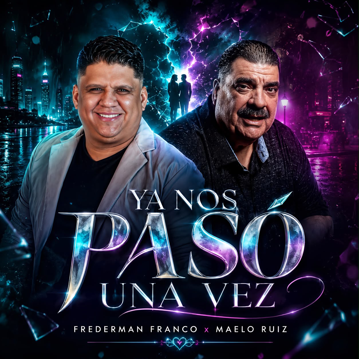 Frederman Franco y Maelo Ruiz unen sus voces en "Ya nos pasó una vez", una nueva apuesta por la salsa romántica