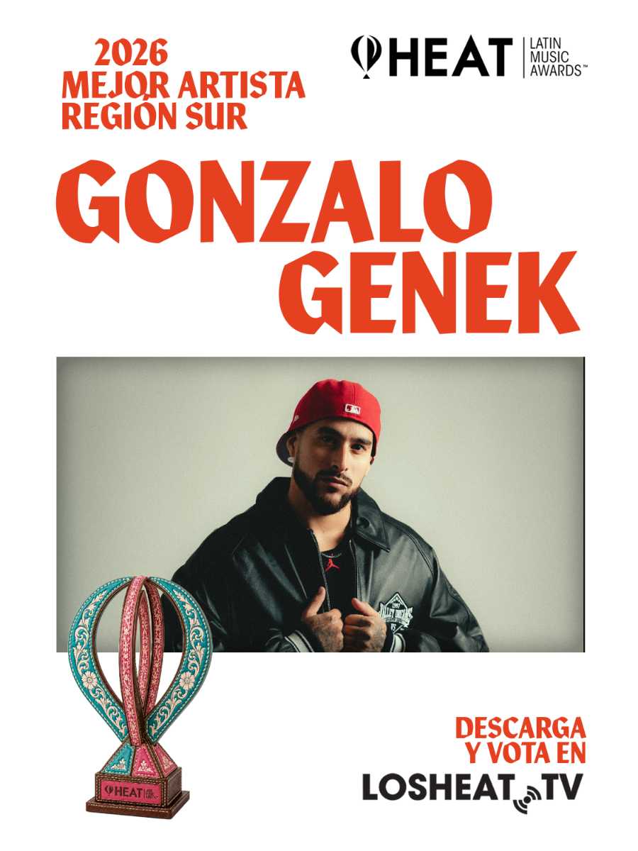 Gonzalo Genek nominado a Premios Heat en México