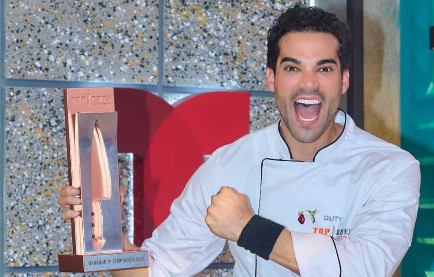 ¡GUTY CARRERA LO LOGRÓ! SE CORONA COMO GANADOR DE TOP CHEF VIP 5 Y SE LLEVA US$ 200 MIL