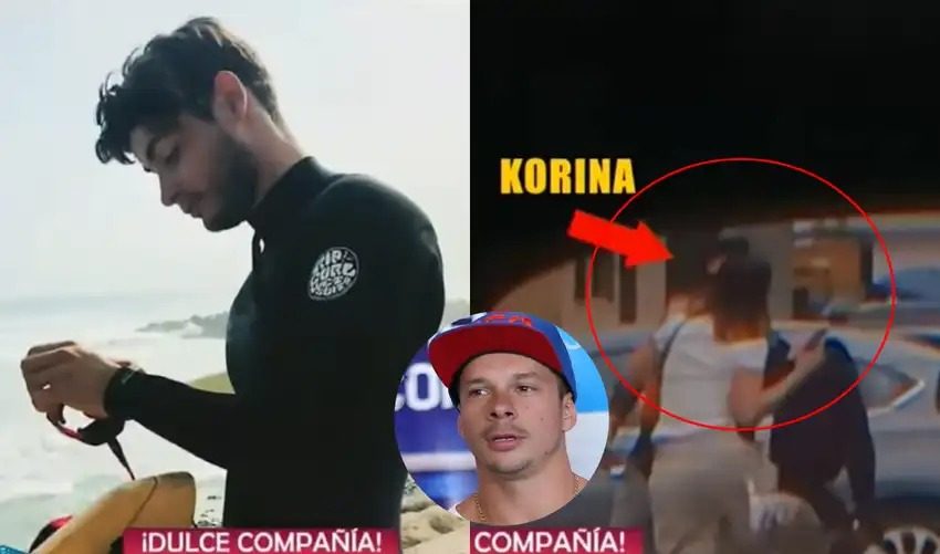 Korina Rivadeneira: Revelan quién es el joven que maneja el auto de Mario Hart y a qué se dedica