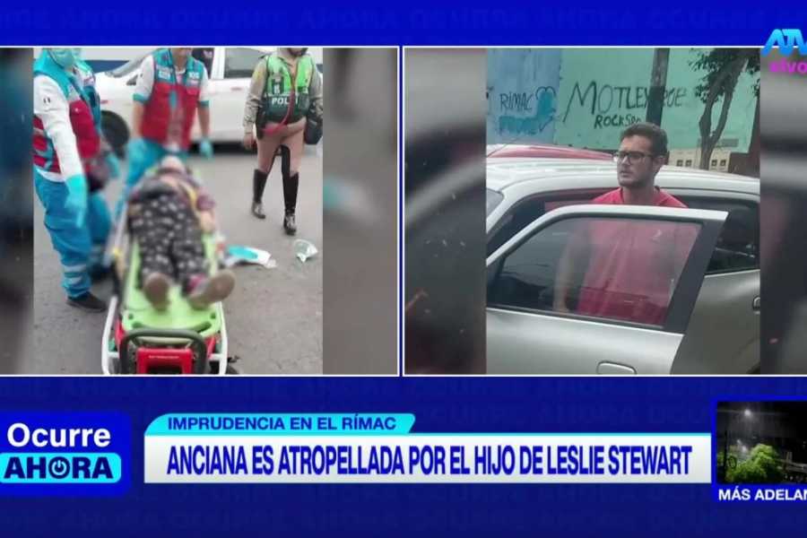 LESLIE STEWART DEFIENDE A SU HIJO TRAS ATROPELLAR A ADULTA MAYOR Y RECHAZA EXIGENCIAS ECONÓMICAS DE LA FAMILIA