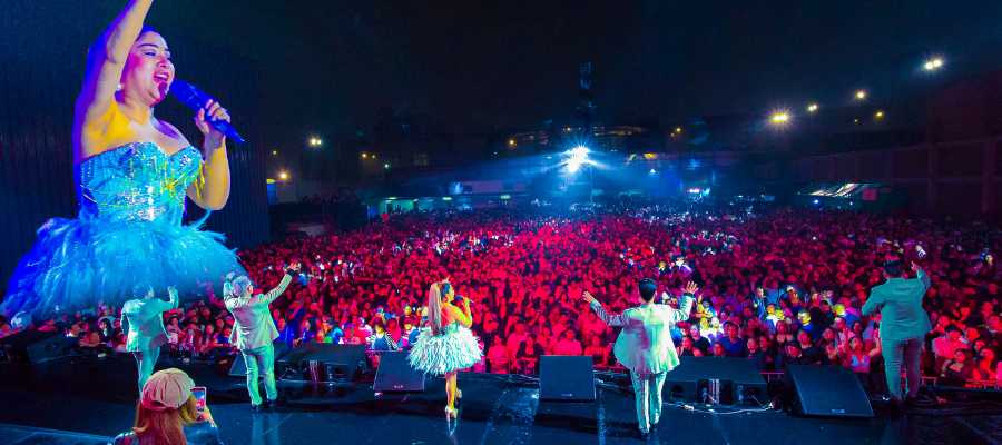 ¡LLENO TOTAL! YOBANA HANCCO IMPONE SU RITMO SUREÑO Y DESATA LA LOCURA EN EL COMPLEJO SANTA ROSA DE LIMA