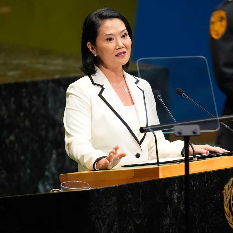 LUIS BACA CALIFICÓ DE "PAPELÓN INTERNACIONAL" EL DISCURSO DE KEIKO FUJIMORI ANTE LA ONU