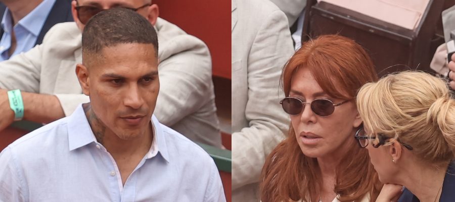 MAGALY MEDINA Y PAOLO GUERRERO COINCIDEN EN LA PLAZA DE ACHO TRAS AÑOS DE DISTANCIAMIENTO LEGAL