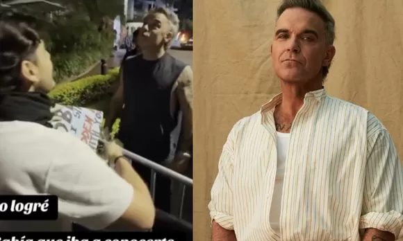 Robbie Williams no realizó su segundo concierto en Perú tras clausura de Arena 1, pero cantó para sus fans