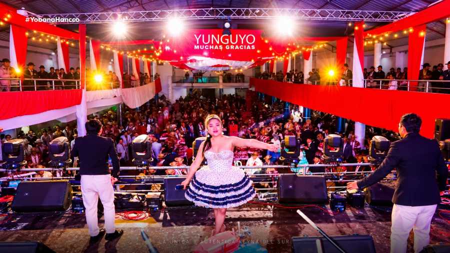 ¡YOBANA HANCCO LA ROMPE EN EL FOLCLORE! BOLIVIA SE RINDE ANTE EL TALENTO DE LA CANTANTE EN TIERRAS ALTIPLANICAS