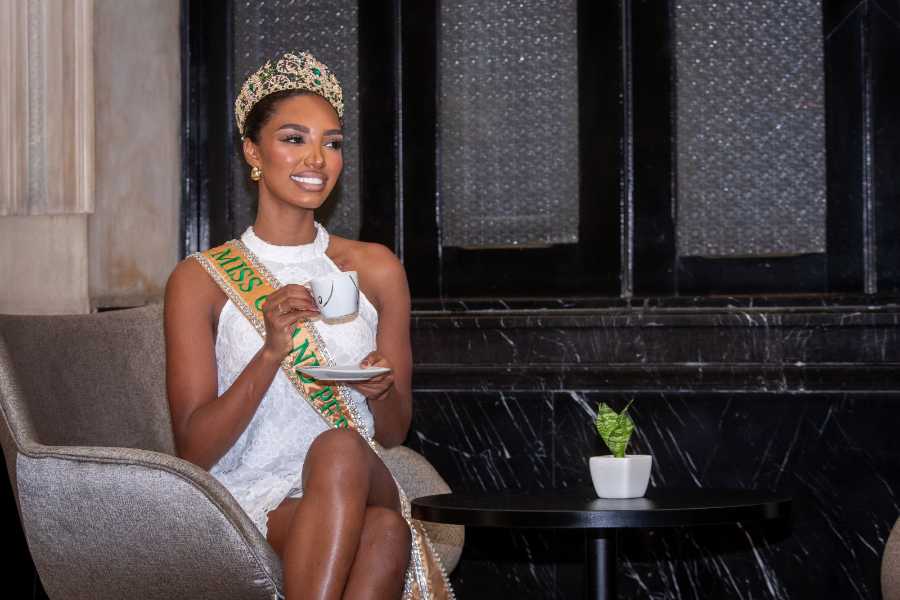 Zuliet Seminario sufre pequeño tropiezo en el Miss Grand International 2026 y divide opiniones en redes